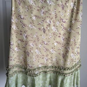 Y2K A-list Dainty Skirt Sz M Bloomcore Feminine Prairie Cottagecore